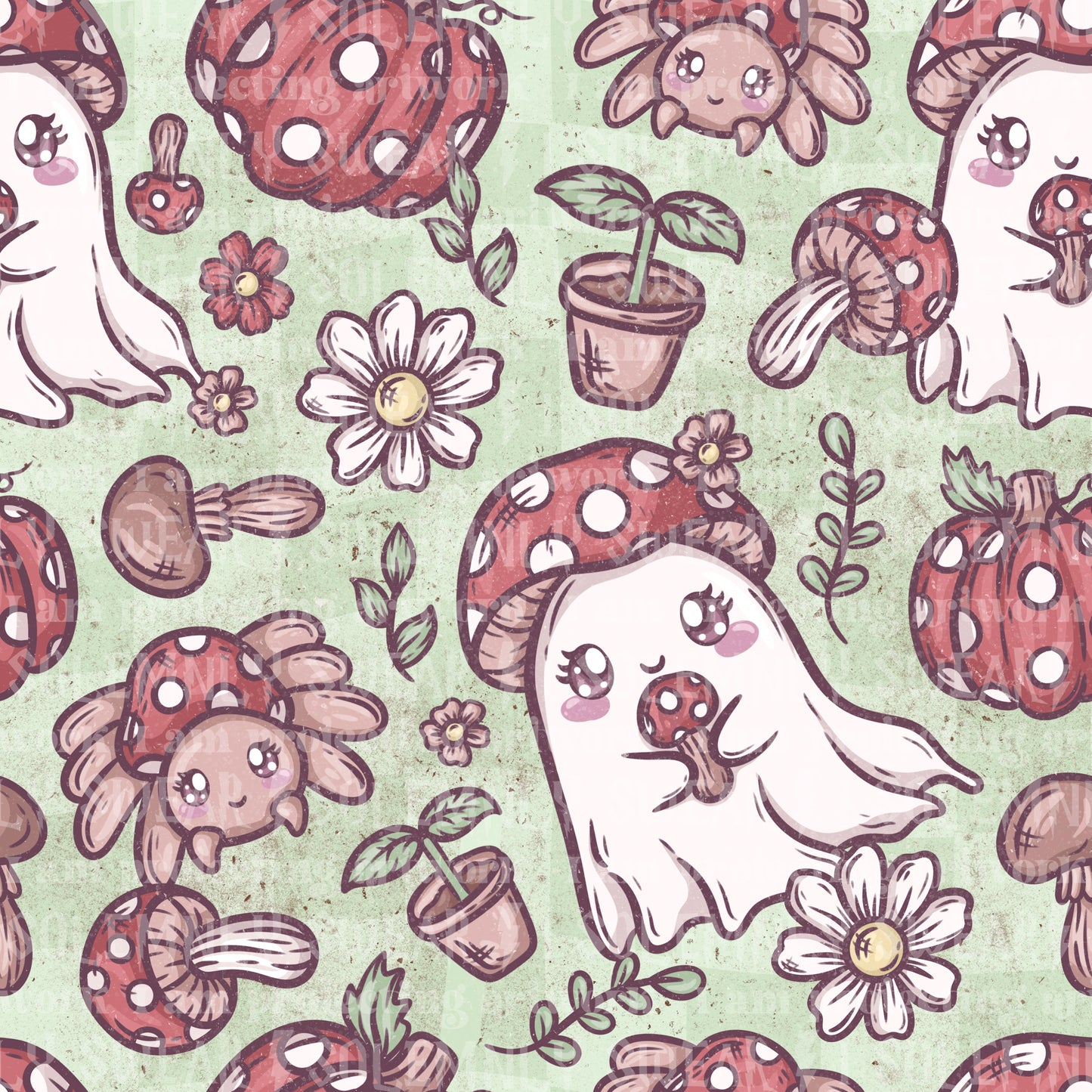 Garden ghosts