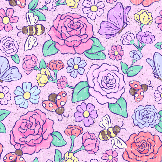 Buggy floral - pink