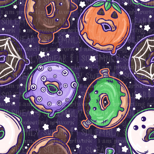 Halloween doughnuts