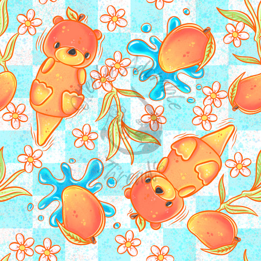 Mango otters - flowers