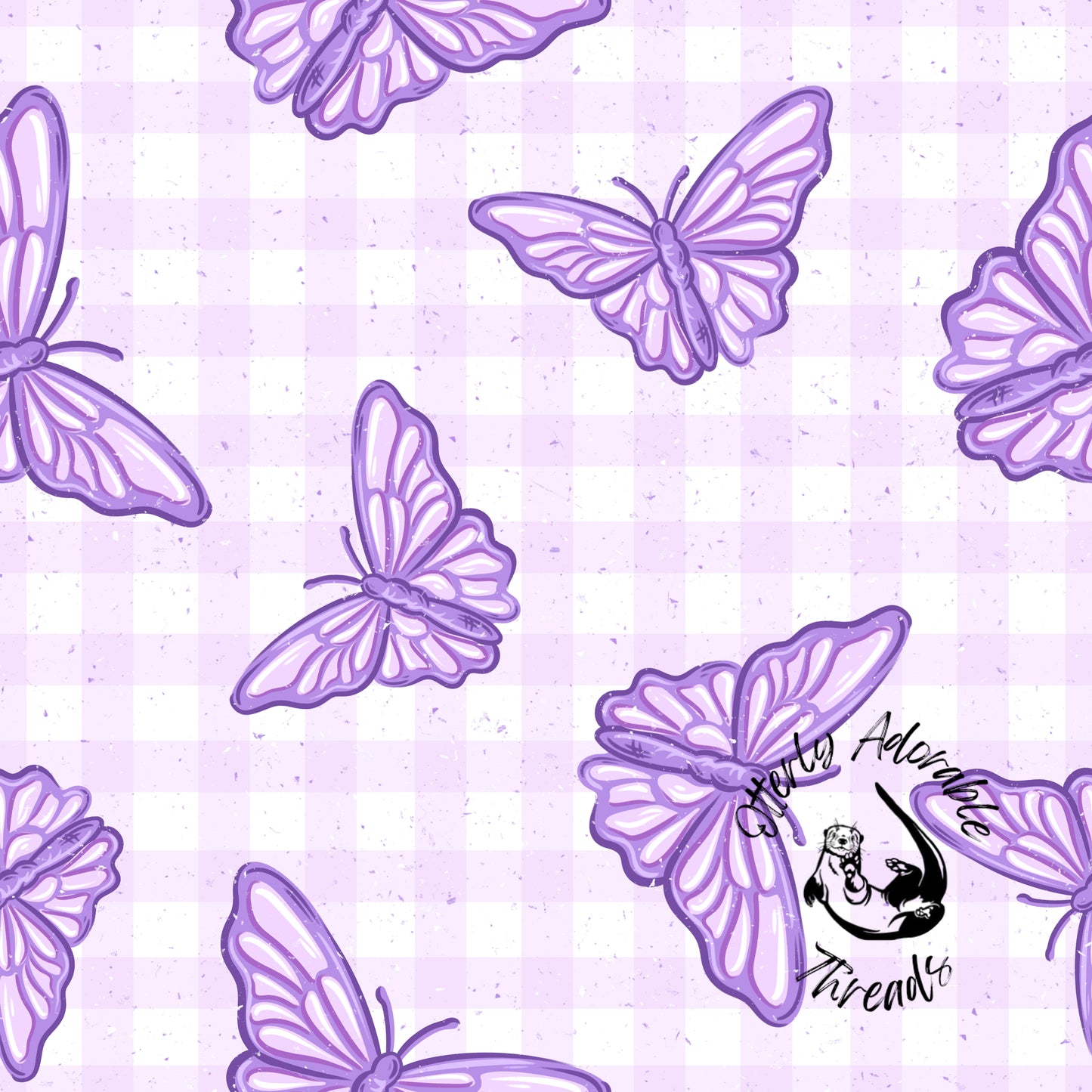 Purple butterflies