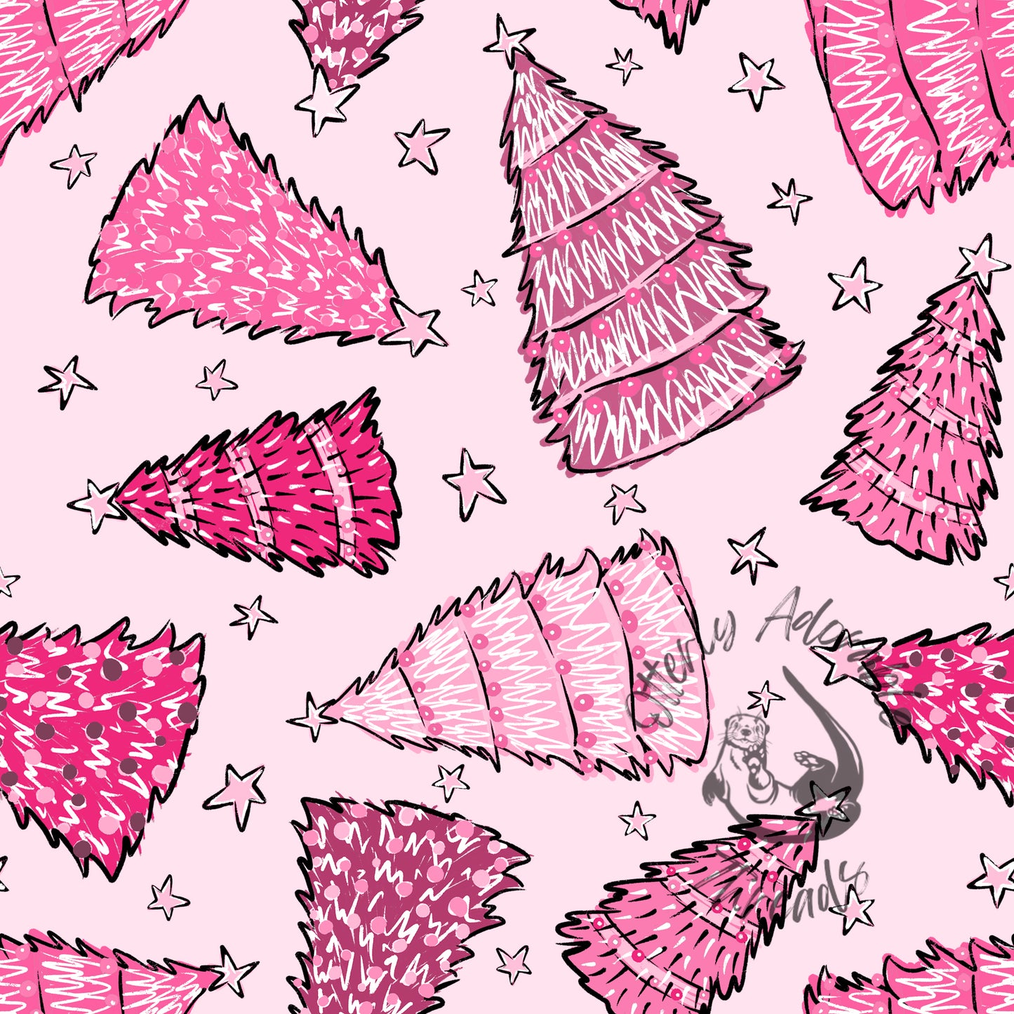 Pink christmas