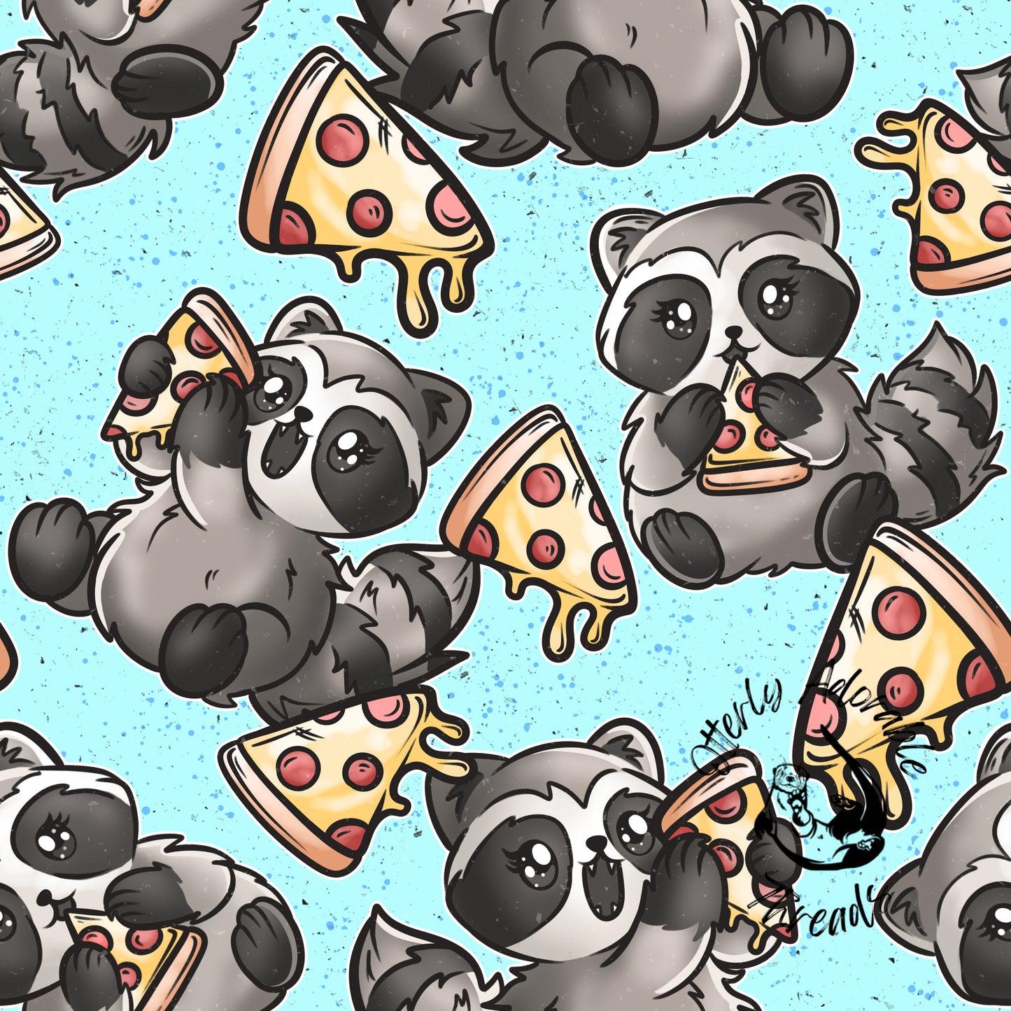 Pizza raccoons