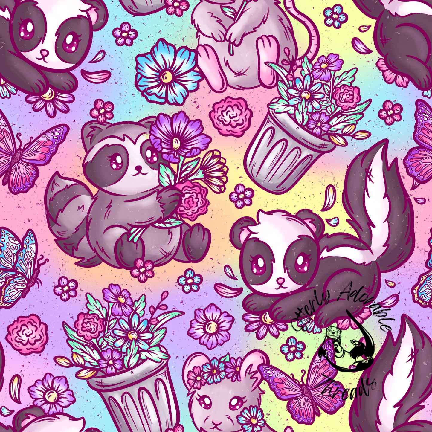 Floral trash babies