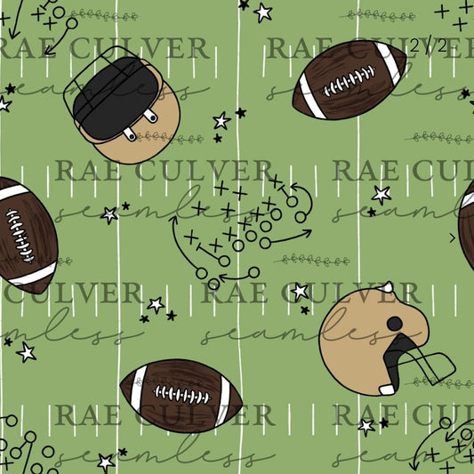 Football playbook - gold