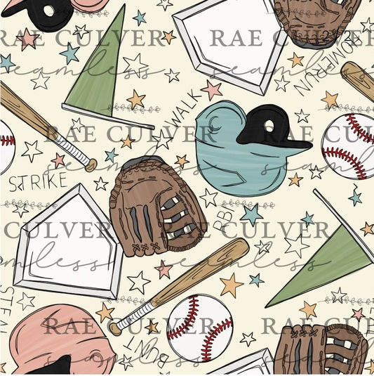 Baseball equipment - boho