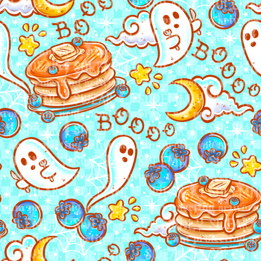 Boo berry pancakes