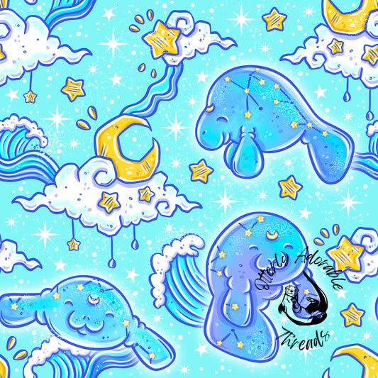 Sleepy manatees