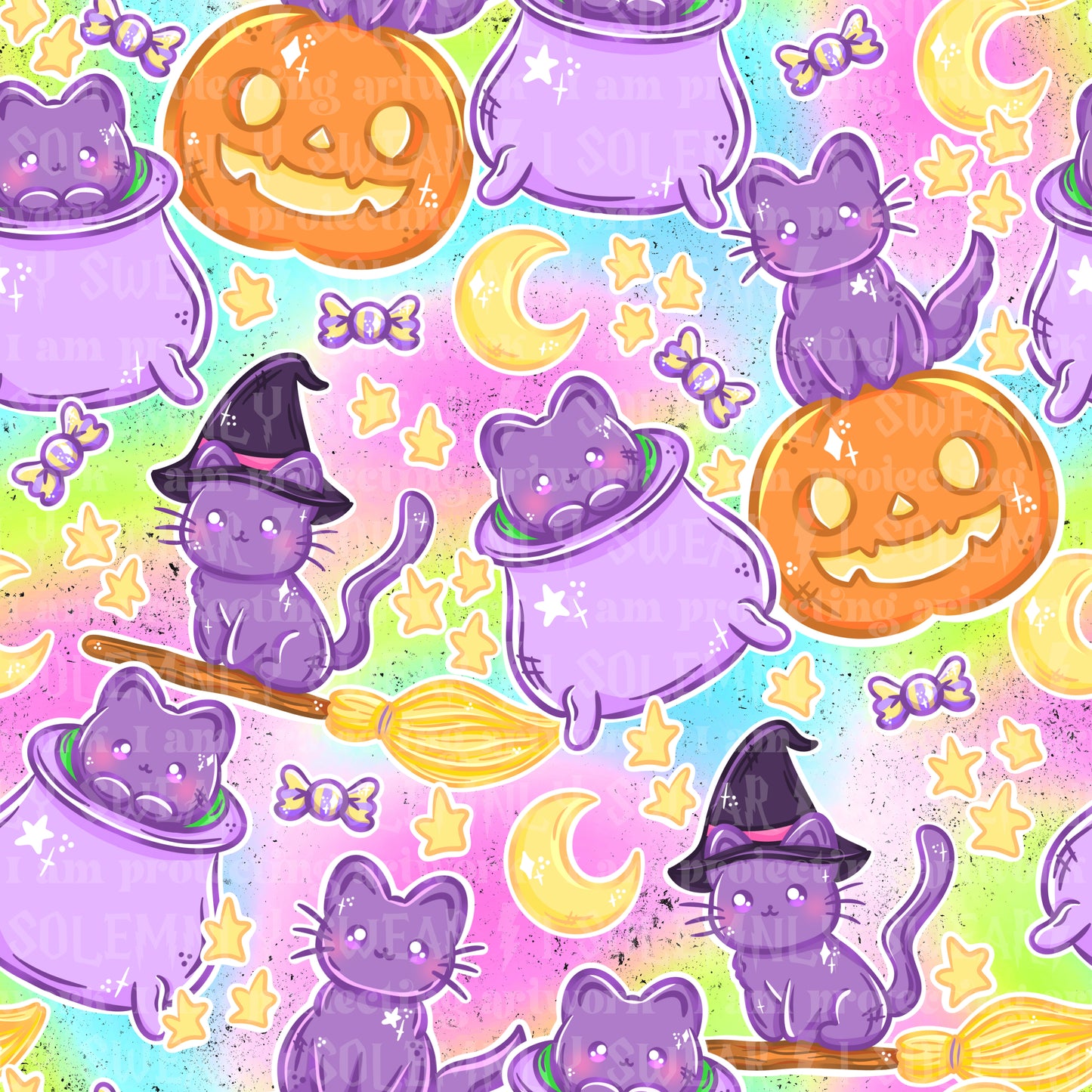 Spooky cats