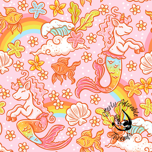 Unicorn mermaids