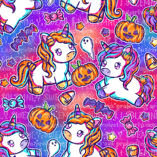 Halloween unicorns